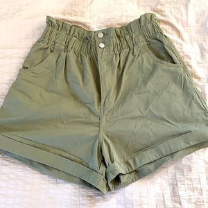 H&M women’s, high waist shorts.